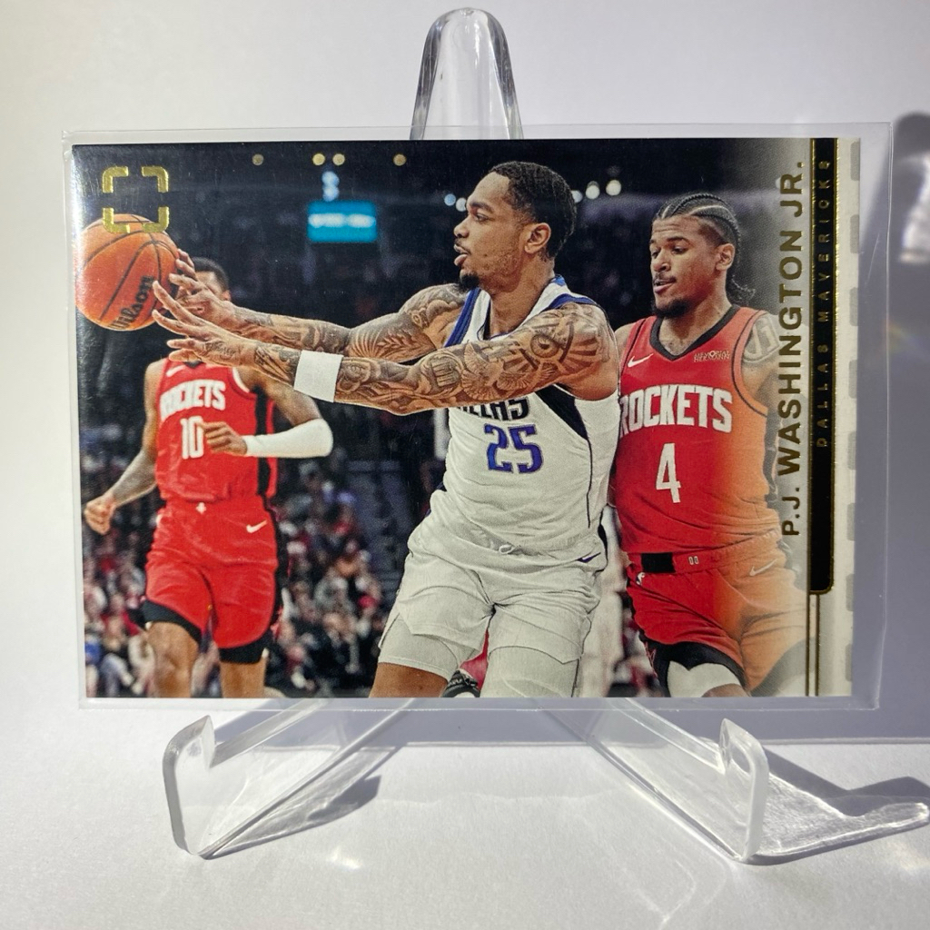 การ์ดนักกีฬาบาสเกตบอล P.J. WASHINGTON JR., DALLAS MAVERICKS, PANINI 2025
