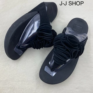รองเท้าแตะ fitflop. ดอกกุหลาบแบบหูนี่บ ไซด์ 36-40 สินค้าพร้อมส่ง สวยทุกสีค่ะ ราคาถูกสุดคุ้มค่ะ