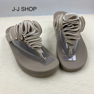 รองเท้าแตะ fitflop. ดอกกุหลาบแบบหูนี่บ ไซด์ 36-40 สินค้าพร้อมส่ง สวยทุกสีค่ะ ราคาถูกสุดคุ้มค่ะ