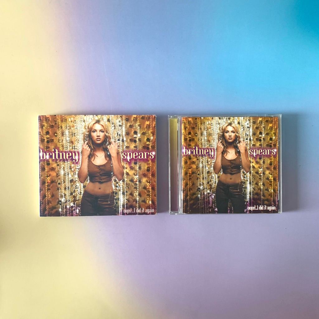 🛒 (พร้อมส่ง) CD ซีดีเพลง: Britney Spears — Oops!...I Did It Again (Slipcase, Japan Limited edition) 