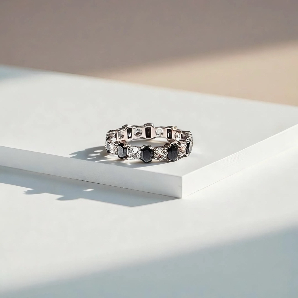 (พร้อมส่ง) Yin–Yang Harmony Ring (Siver92.5)