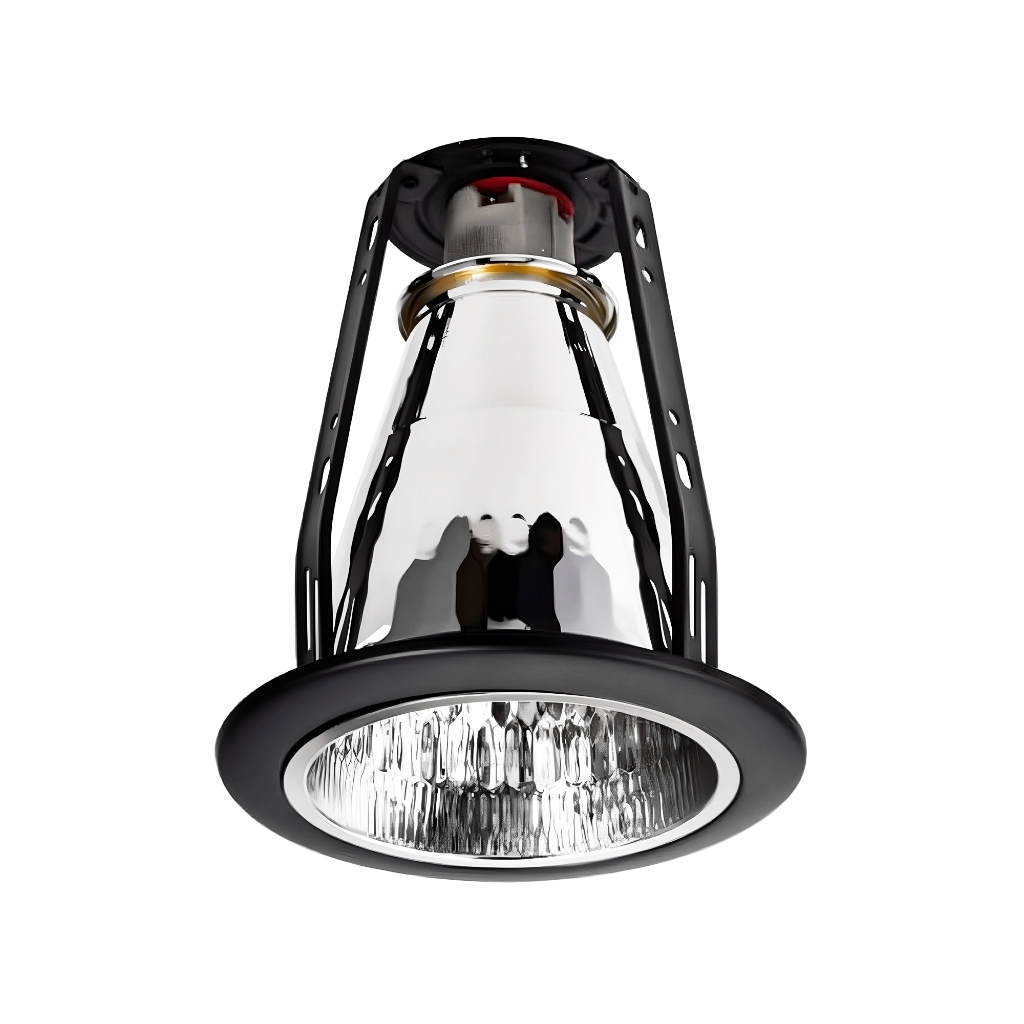 CARINI ดาวน์ไลท์ LD0140-BK 4 นิ้ว สีดำ กลม จัดส่งโดย HomePro