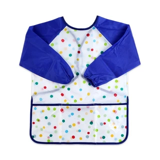 มาใหม! เสื้อกันเปื้อนทำกิจกรรมศิลปะ 5-8 ขวบ Kids Art Apron แขนยาว เสื้อศิลปะ