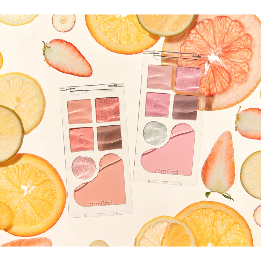 ROM&ND Bare Layers Palette 14g Romand พาเลตตกแต่งตาและแก้ม