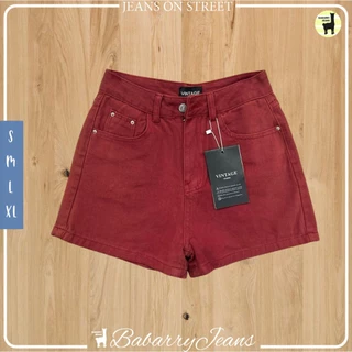 Babarry Style กางเกงขาสั้น ผญ รุ่นเรียบคลาสสิค (Classic) ผ้านุ่ม ใส่สบาย ยาว 14 นิ้ว V-T