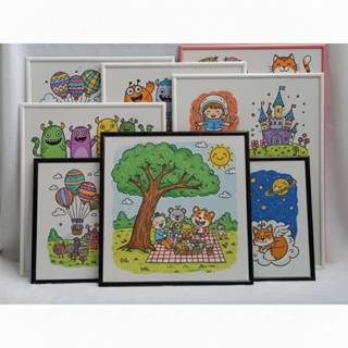 กรอบรูป ขนาด 30x30 ซม. 30x40ซม 50x50 ซม. และ 59.4x42 ซม. มีใ…