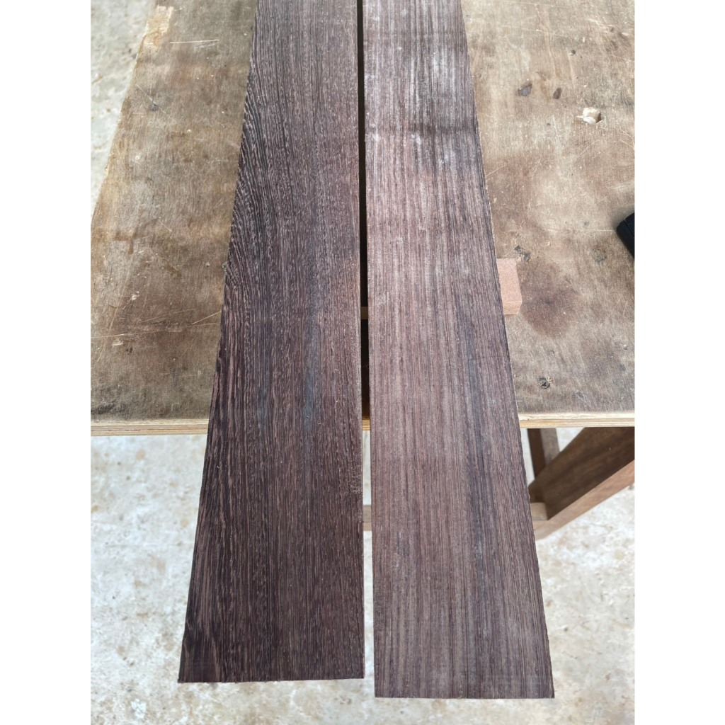 Touch Wood Loei - แก่นไม้สาธร 1.5" x 4" x ยาว 1.5ม ลายเส้นตรง ไม้เนื้อแข็ง งานdiy ทำเครื่องดนตรี