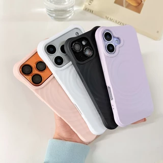 Ripple เคสกันกระแทก ชาร์จได้ ดีไซส์สวยหรู for iPhone 11 13promax 14promax 15promax 16promax 17promax 17air 16plus