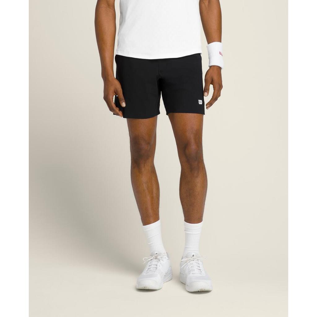 Wilson Men Peak Unlined Tennis Short 7" WM00443511BKA Official Store