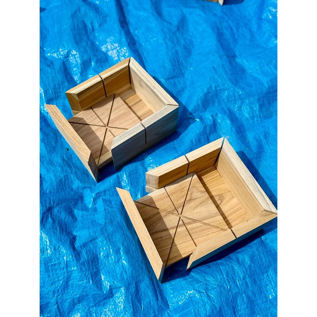 🌵บล๊อกตัดแซนวิส ((แบบถอดได้)) จากไม้สักพร้อมส่งมาก 🪵❄️🌈 - รูปที่ 3