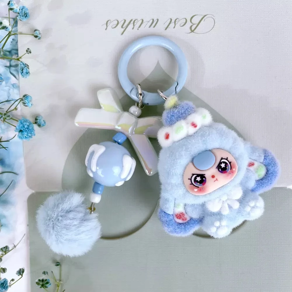 พวงกุญแจตุ๊กตาฟล็อกกิ้งสีผสมน่ารัก ตกแต่งกระเป๋าสไตล์สาวหวาน thumbnail 8