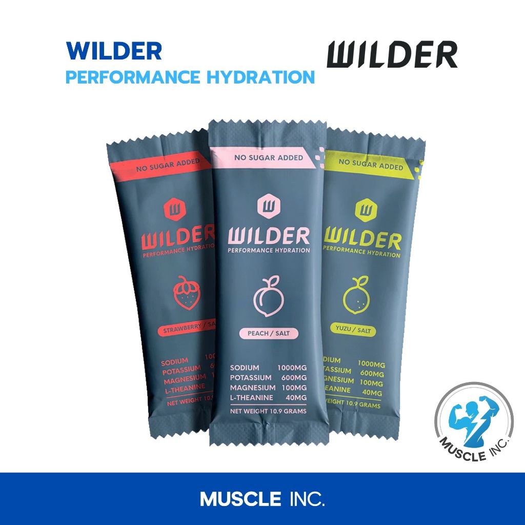 Wilder Performance Hydration เครื่องดื่มเกลือแร่แบบผง สูตรไม่มีน้ำตาล พร้อมส่ง!!