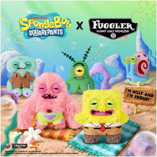 ลิขสิทธิ์แท้พร้อมส่ง 🧽 Fuggler SpongBob พวงกุญแจตุ๊กตาฟักเกล…