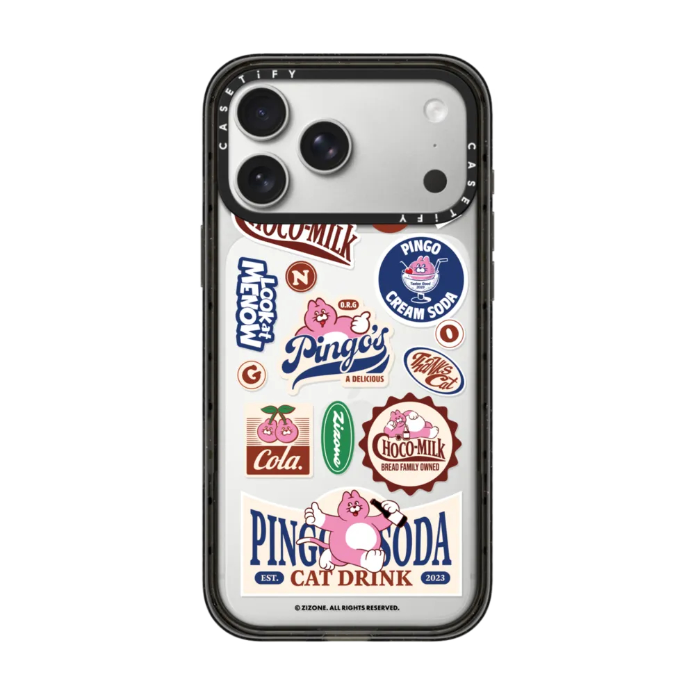 [ส่งด่วน/พร้อมส่ง] CASETiFY | PINGO SODA [ZIZONE] For iPhone Samsung แท้