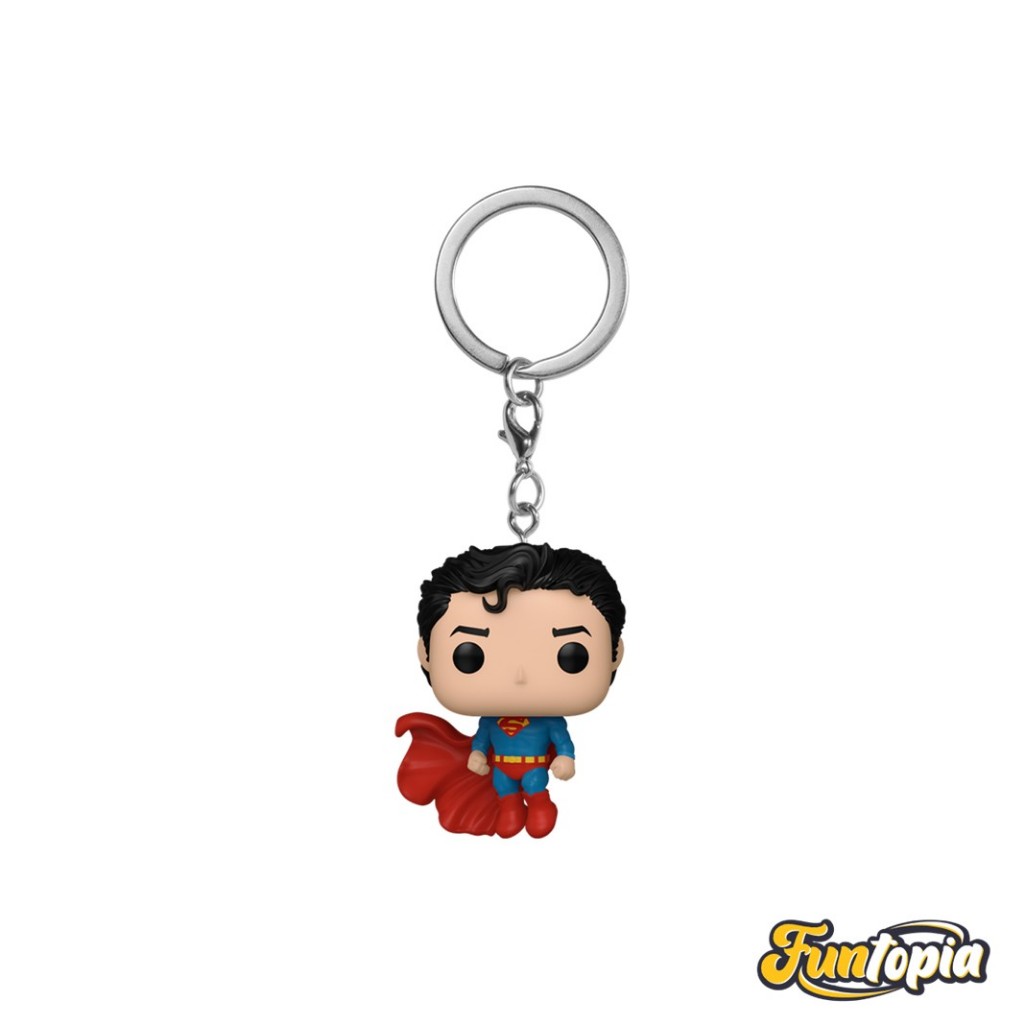 Funko Keychain! (86376) - Superman Pocket POP! Keychain: DC New Classics
