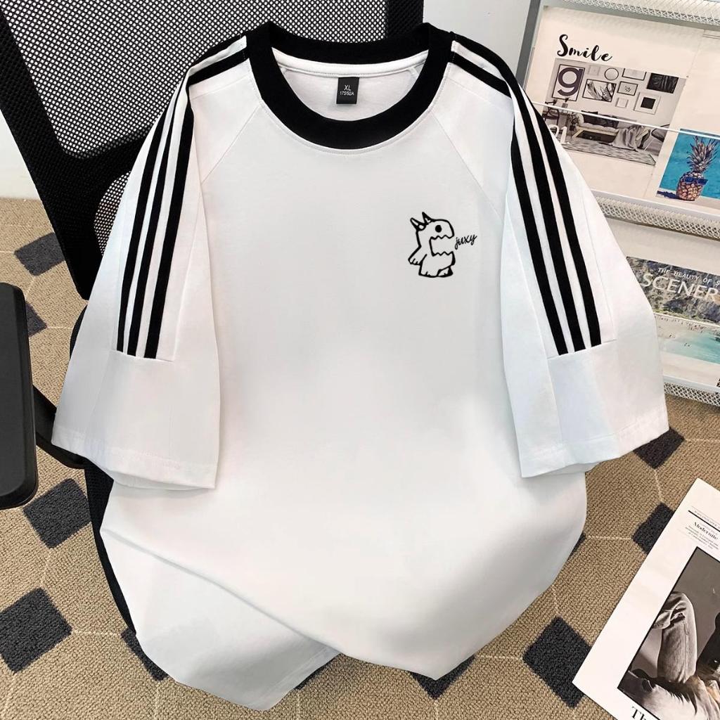 ส่วนลดพิเศษ แห้งเร็วไม่ยับ เสื้อยืด รุ่นใหม่ ใส่สบาย เนื้อผ้านุ่มเบาสัมผัสเย็น รักษารูปร่างได้ดี สไตล์สตรีทกรุงเทพ