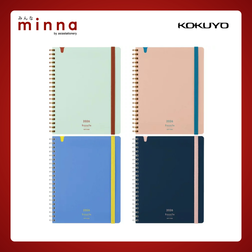 Kokuyo Diary 2026 Sooofa B6