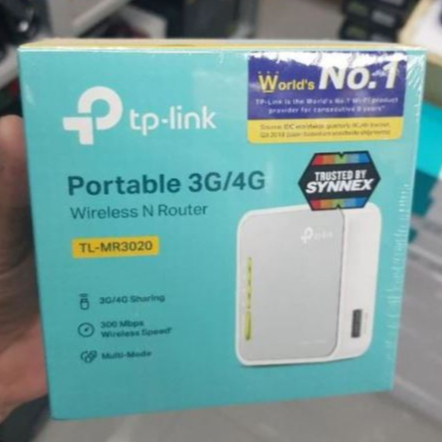 TP-Link TL-MR3020 (Portable 3G/4G Wireless N Router) 3G/4G Router, AP, WISP รุ่น #TLMR3020
