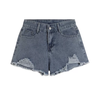 BIMI ส่งไวจากไทยS~2XL กางเกงยีนขาสั้น เอวสูง สไตล์เกาหลี Clothing Jean Lady เสื้อผ้า ยีนส์ ผู้หญิง