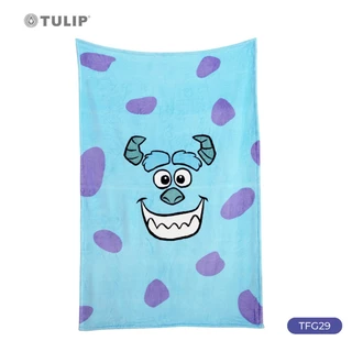 Tulip Fleece ผ้าห่มฟลีซ Monster Inc มอนสเตอร์ อิงค์ TFG29 ลิขสิทธิ์แท้ ดิสนีย์ พกพาสะดวก