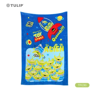 Tulip Fleece ผ้าห่มขนแกะเทียม TFG30 Little Green Man ดิสนีย์ Disney pixar Toy Story ผ้าห่มฟลีซ สัมผัสนุ่มพกพาสะดวก