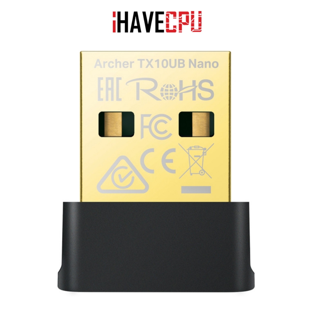 ยูเอสบีไวไฟ (wireless usb adapter) iHAVECPU TP-LINK ARCHER TX10UB - AX900 NANO WI-FI 6 BT 5.3
