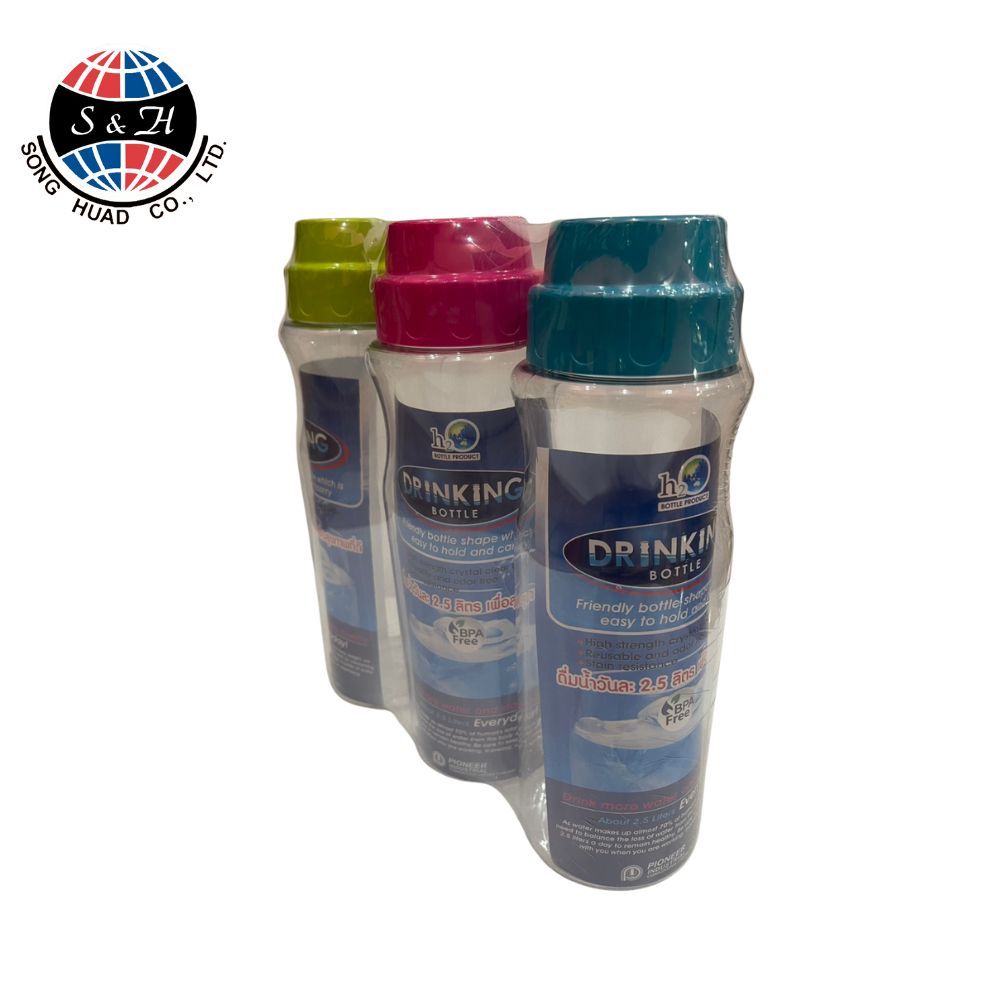 (3ชิ้น/เเพ็ค)ขวดน้ำพลาสติก กระบอกน้ำพลาสติก กระบอกน้ำ ขวดน้ำเกรดเอ รุ่นPN/G165 1.1 ลิตร/1.4 ลิตร - รูปที่ 5