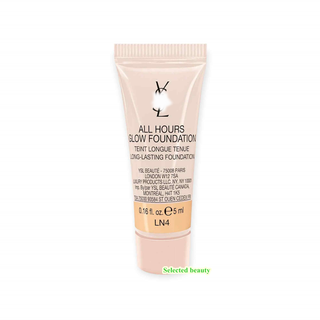 YSL All Hours Glow Foundation 5 ml สี LN4 (ฉลากไทย)