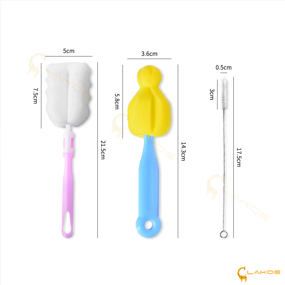 LAKOE แปรงล้างหลอดดูดน้ำสเตนเลส ใช้ซ้ำได้ ทำความสะอาดง่าย thumbnail 8