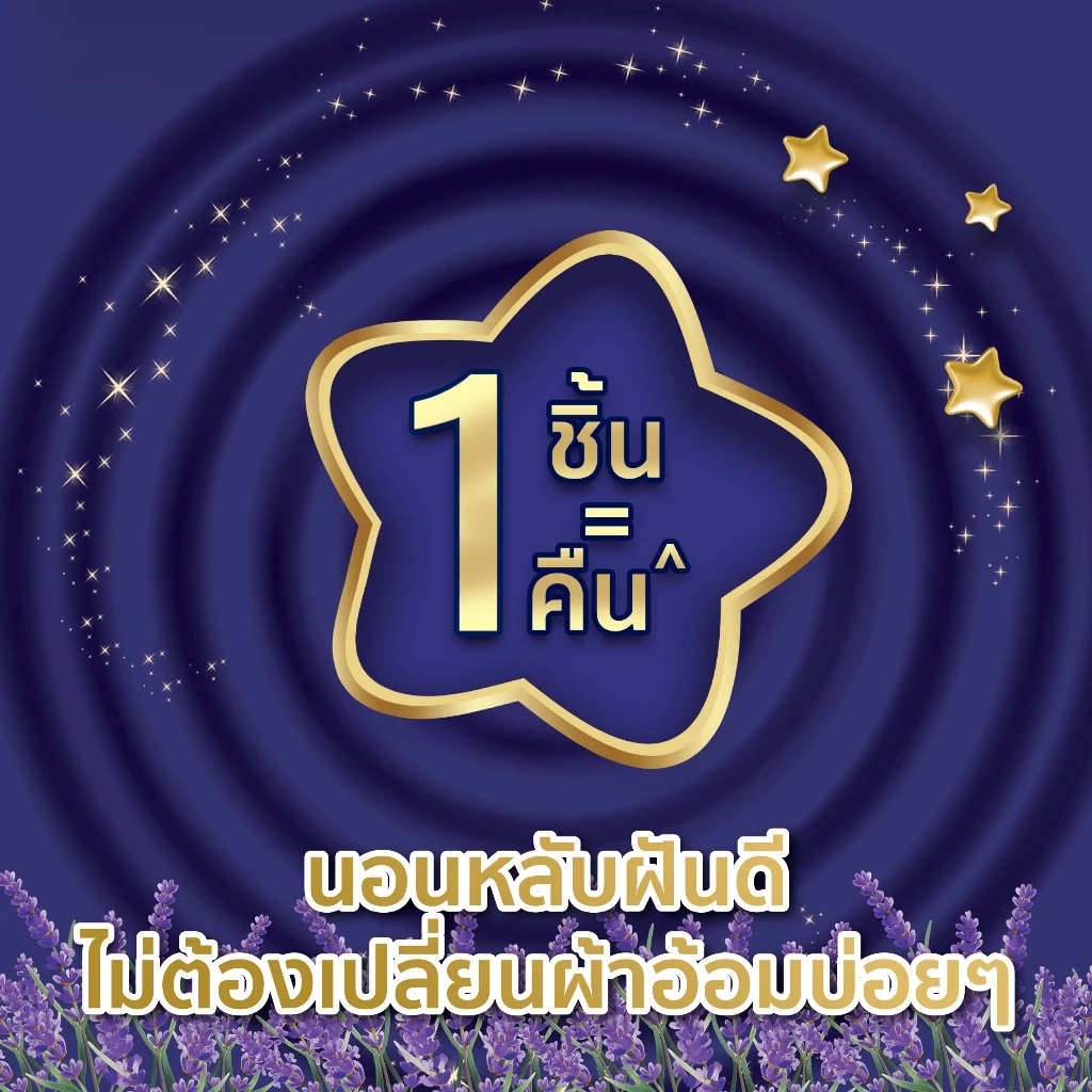 [ใหม่ 1 ห่อ] Molfix Sweet Dreams กางเกงผ้าอ้อมเด็กโมลฟิกซ์ สวีต ดรีมส์ แพ้นส์ เดย์ & ไนท์ ไซซ์ M-XXL - รูปที่ 3