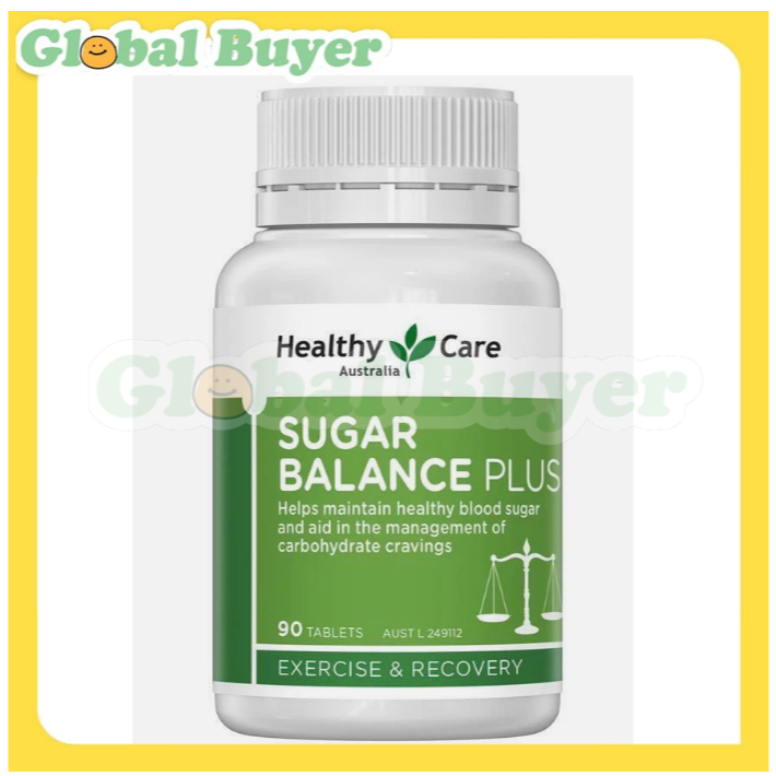 Healthy Care Sugar Balance Plus 90 Tablets  ** EXP:09/2028 **
