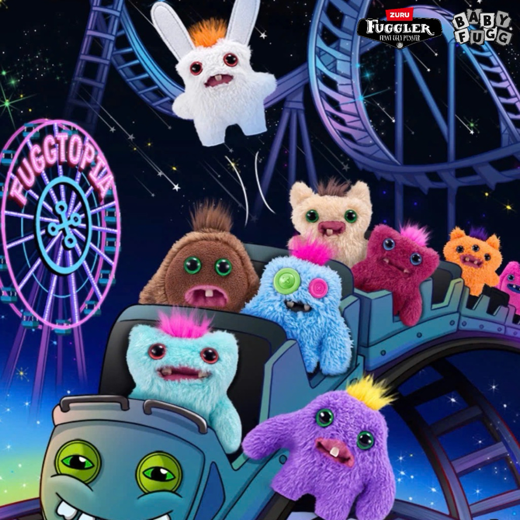 ลิขสิทธิ์แท้พร้อมส่ง 🍼  Fuggler Baby Frugg รุ่นซีรีย์เบบี๋แรกเกิด ตุ๊กตาฟักเกลอร
