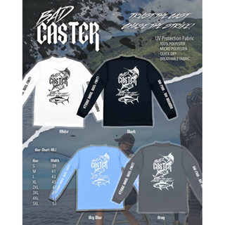 เสื้อตกปลา แบรนด์ Bad Caster ป้องกันUV100% เนื้อผ้าเย็น ใส่ส…
