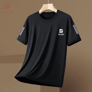 B BLUES Everyday Running & Training Votex-T​ เสื้อวิ่งออกกำลังกาย​ เสื้อกีฬาคอกลมสีพื้น