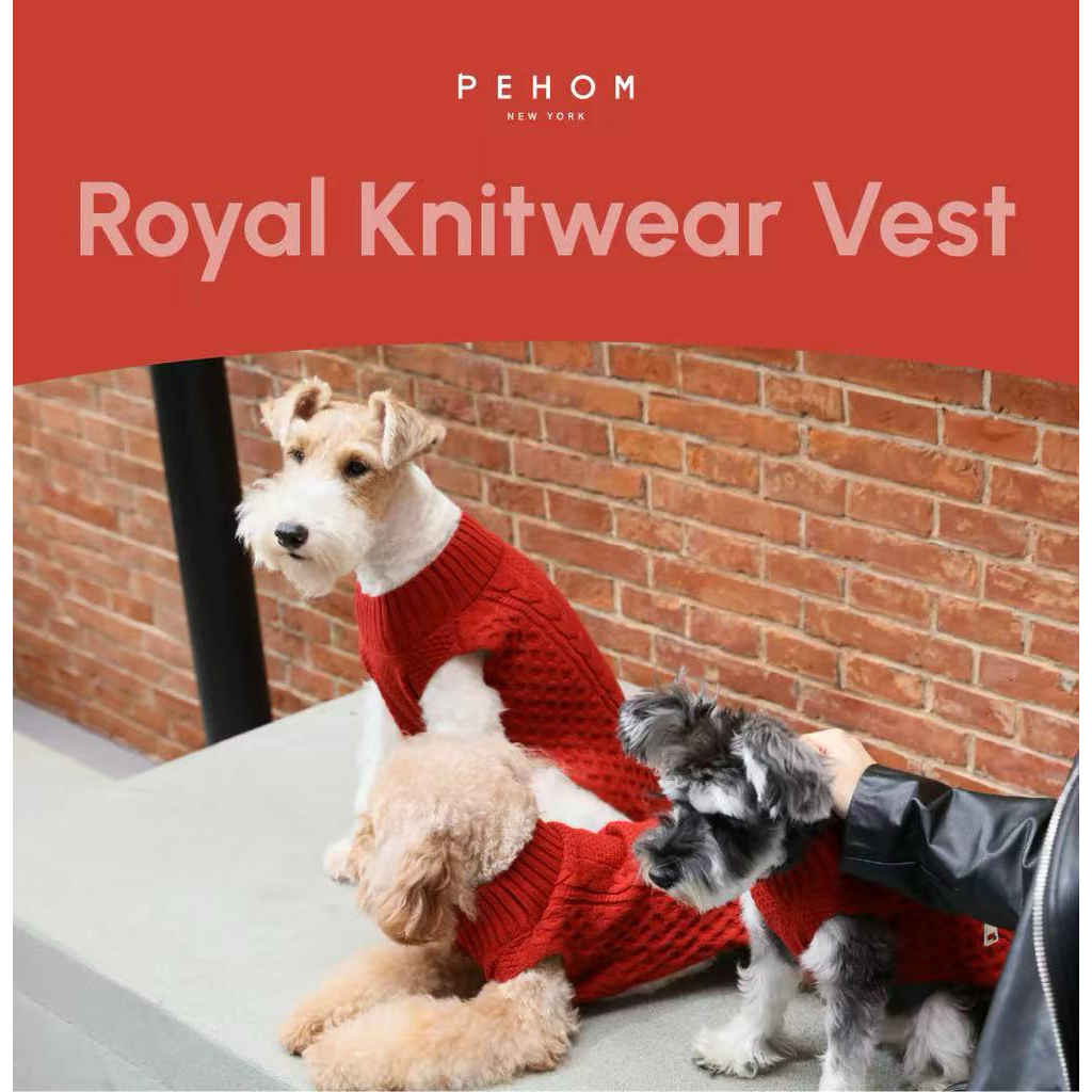 KNITWEAR VEST-เสื้อไหมพรม