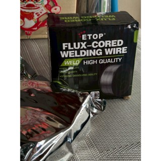 ลวดเชื่อมมิก MIG Flux Core เหล็กเหนียว (แบบไม่ใช้แก๊ส) ฟลัคซ…