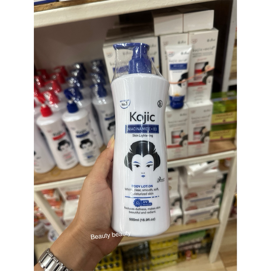 Perfect Skin Lady Kojic Niacinamide B3 Skin Lightening Body Lotion Spf 50 500ml. โลชั่นโคจิก ไนอะซิน