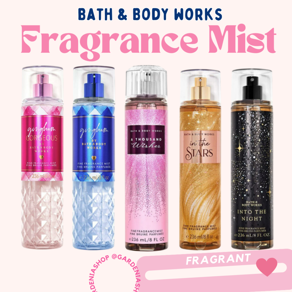 🌸ฉีดตัวหอม🔥Bath and body works Fine Fragrance  Mist 236 mL