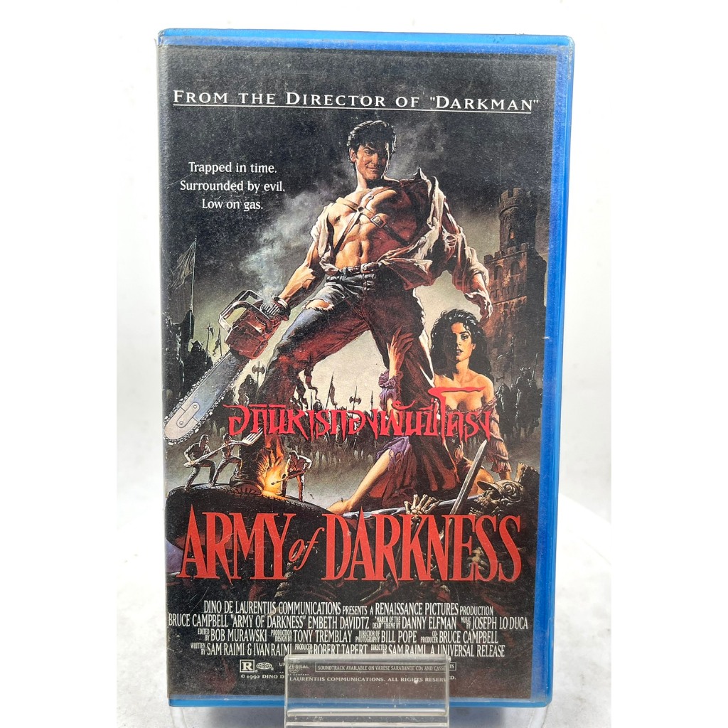 VIDEO VHS Army Of Darkness อภินิหารกองพันซี่โครง (1992) เสียงไทย
