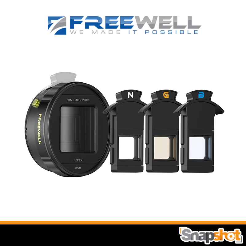 FREEWELL Steven Divish 1.33x Pro Cine Anamorphic 3 in 1 [FW-PROANM-1.33X]