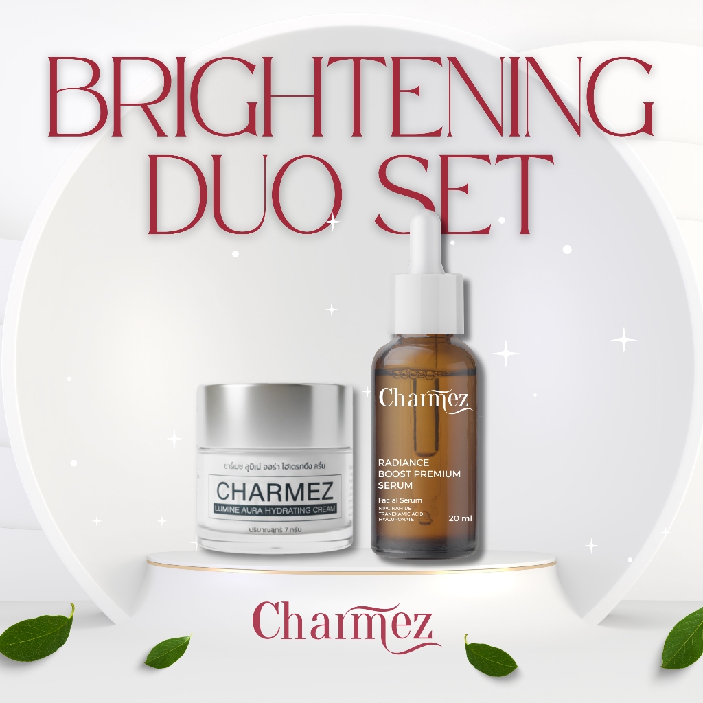 Brightening Duo Set สำหรับผู้มีปัญหาฝ้า รอยสิว หน้าหมองคล้ำ