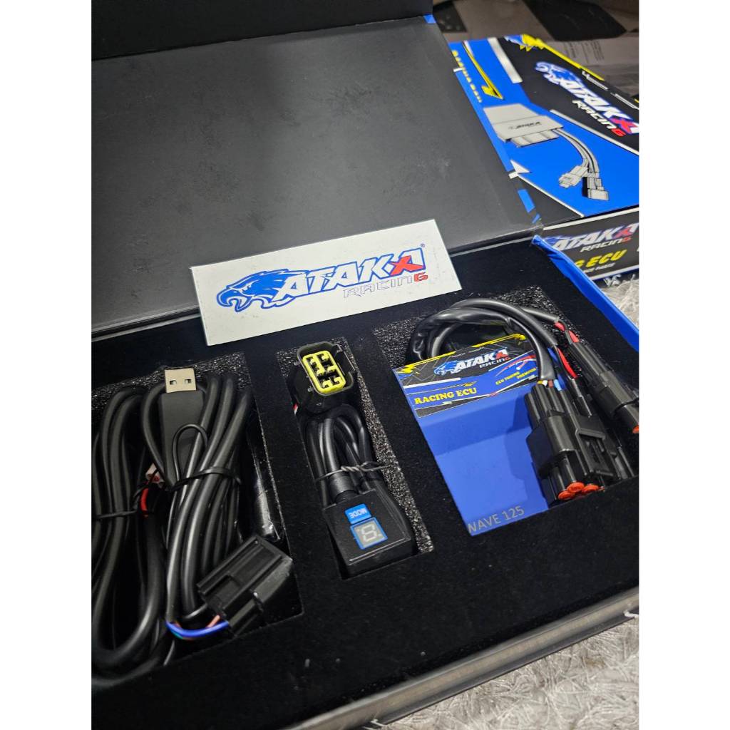 าทากะ ATAKA กล่องไฟแต่งใช้กับรถHONDA Wave125 Wave110i ทองแท้100% ส่งของเร็ว