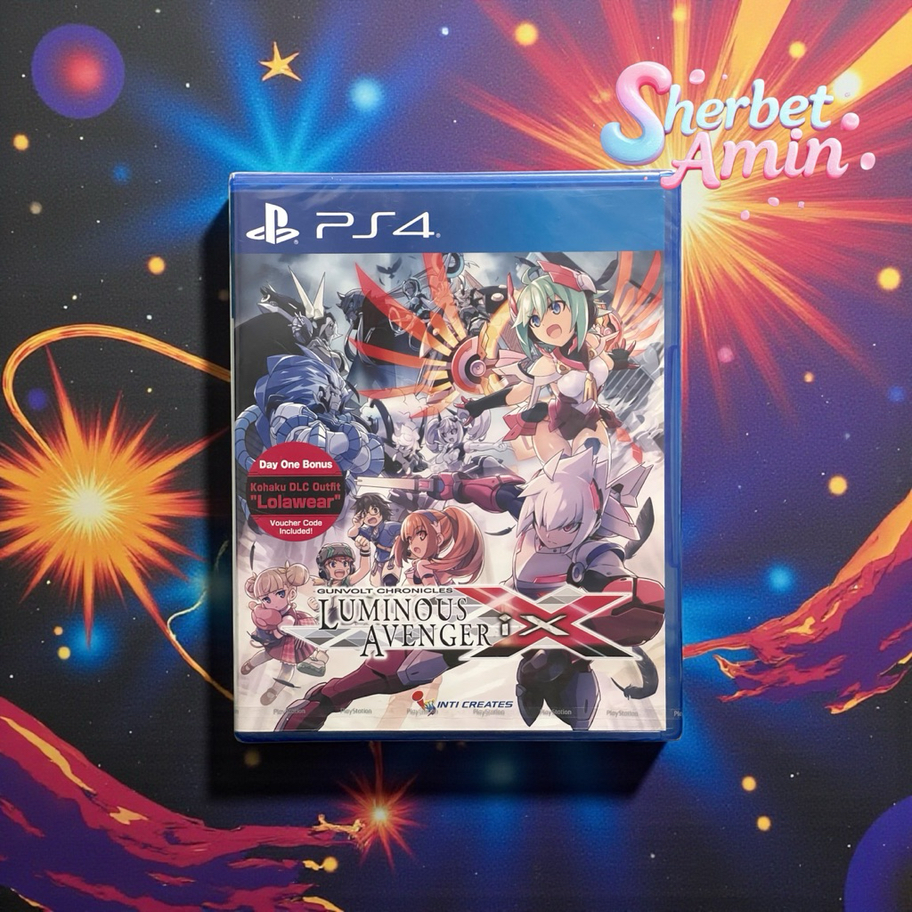 แผ่นเกม Ps4 มือหนึ่ง / Gunvolt Chronicles Luminous Avenger IX / zone 3