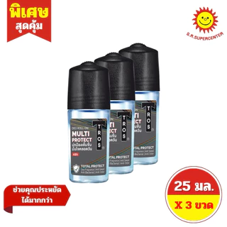 [ แพ็ค 3 ขวด]ทรอส โรลออน ดีโอ 25 มล. 11 สูตร (3ขวด)