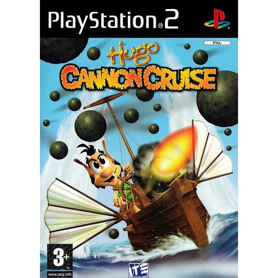 [PS2] Hugo : CannonCruise (1 DISC) เกมเพลทู แผ่นก็อปปี้ไรท์ PS2 GAMES BURNED DVD-R DISC