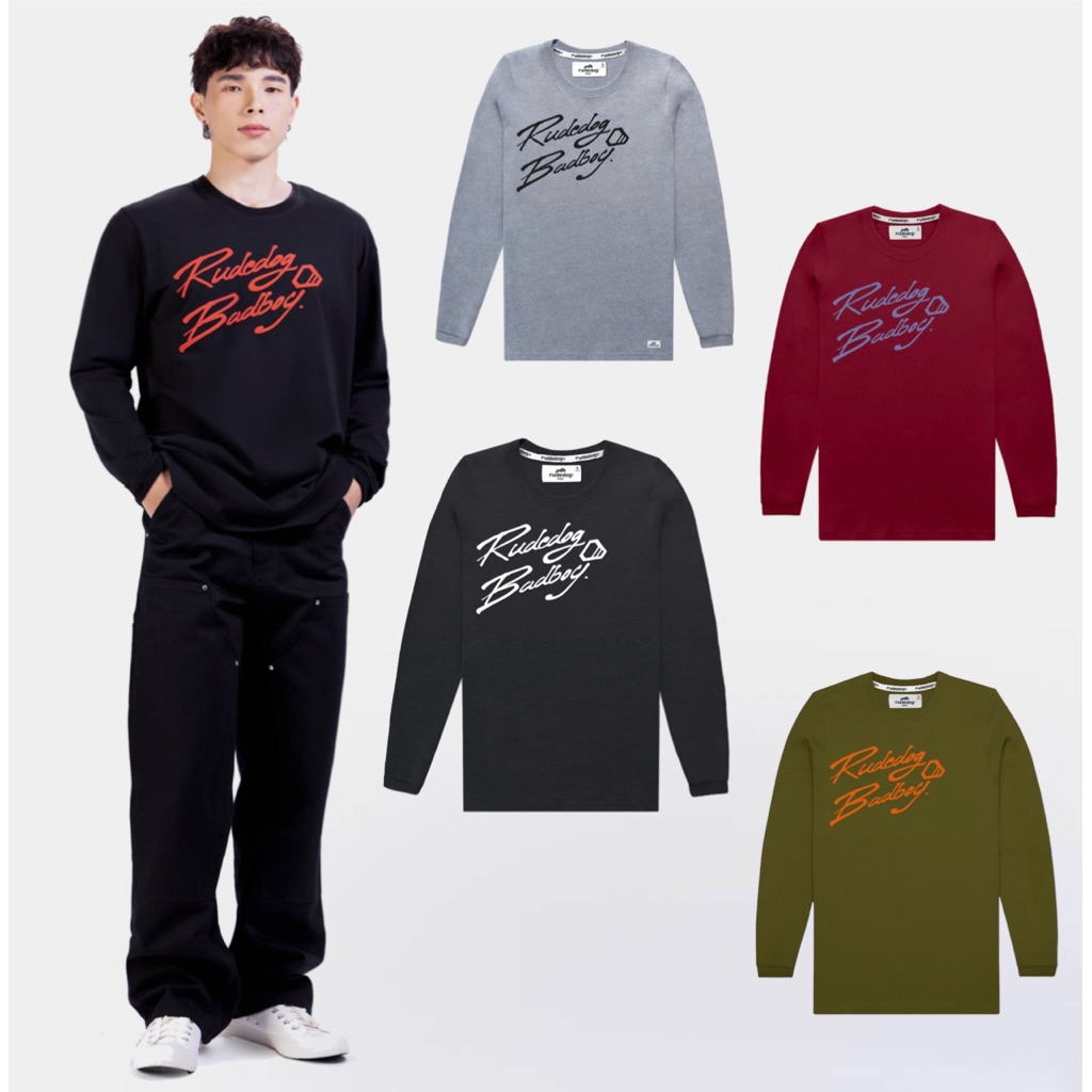 Rudedog แขนยาว รุ่น Penflow เสื้อRudedog เสื้อแขนยาวRudedog รุ่นใหม่ ของแท้