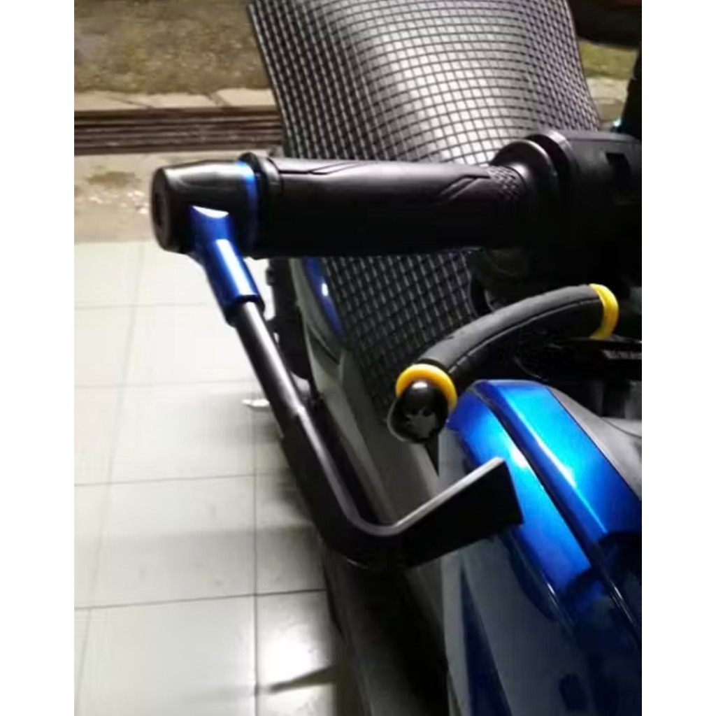 การ์ดเเฮนด์ ทรงผอม มอเตอร์ไซค์ ใส่ได้ ทุกรุ่น สีทอง สีน้ำเงิน - รูปที่ 7