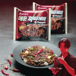 [ยกลัง 5x8] Nongshim Chapagetti และ Spicy Chapagetti ซอสดำจากเกาหลี