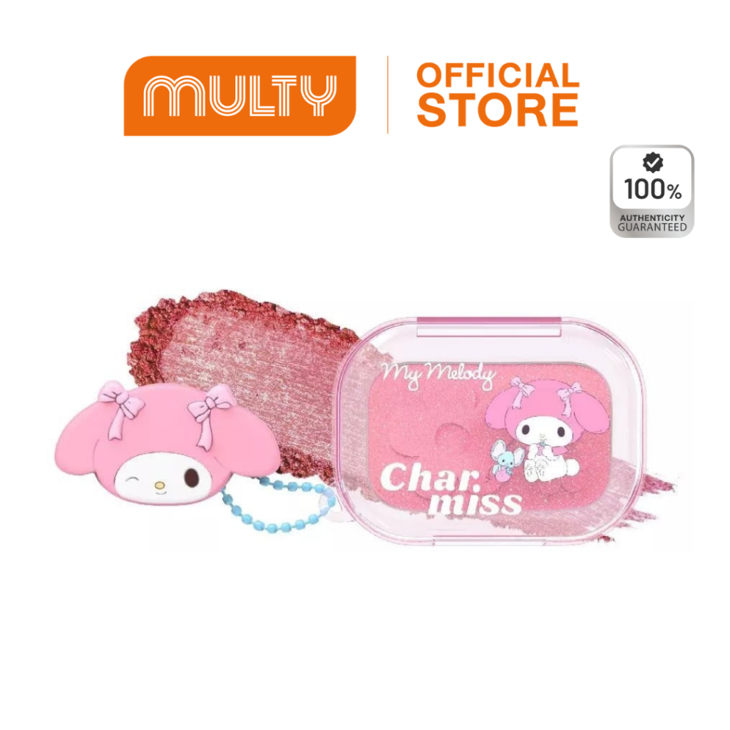 Charmiss Blooming Heart Shining Blush 4 g.ลัชโมจิในตำนาน! พร้อมพวงกุญแจกิ๊บ
