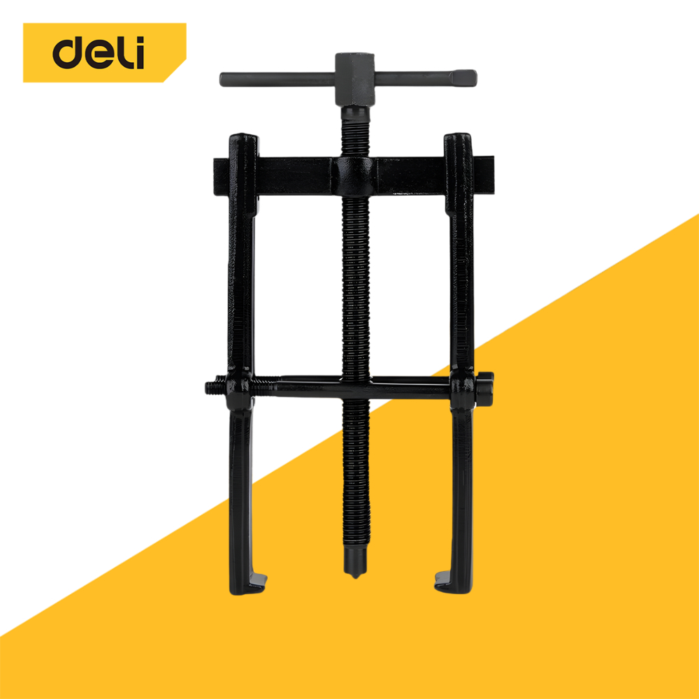 Deli เหล็กดูดลูกปืน ดูดลูกปืน 2 ขา ถอดลูกปืน  ตัวถอดลูกปืน 4/8 นิ้ว ตัวดูดลูกปืน Jaws Puller